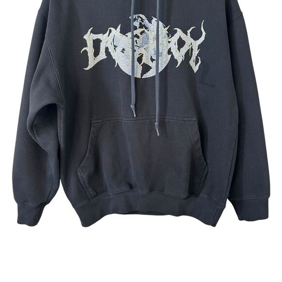 Pro Club Heavyweight Mens Graphic Print Pullover Sweatshirt Size Medium Tribal - Picture 4 of 11